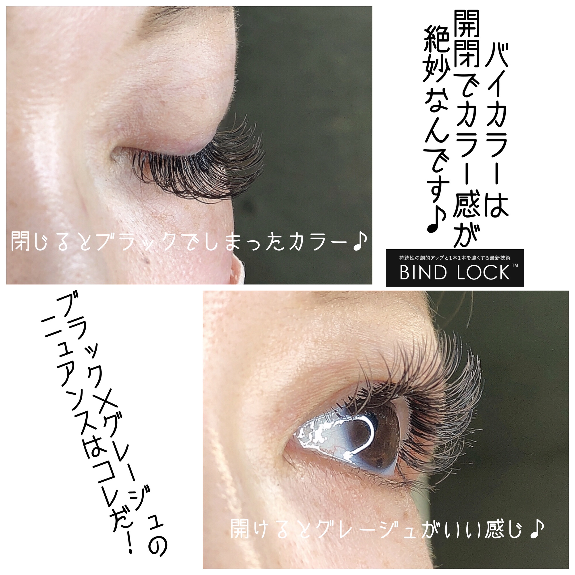 ニュアンスカラーマツエク | Eyelash&Eyeblow ALTHAEA