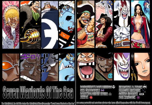 王下七武海 まとめ Chara Collection