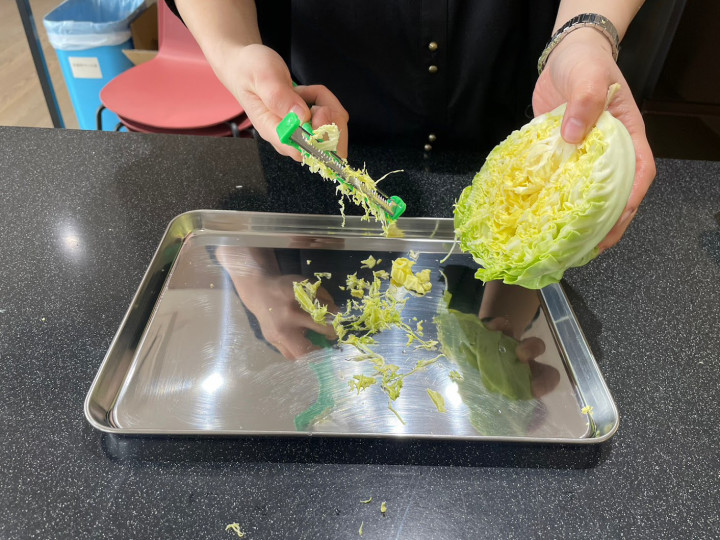 Effortlessly shred cabbage with our plastic slicer - Kitchen gadget –  pocoro