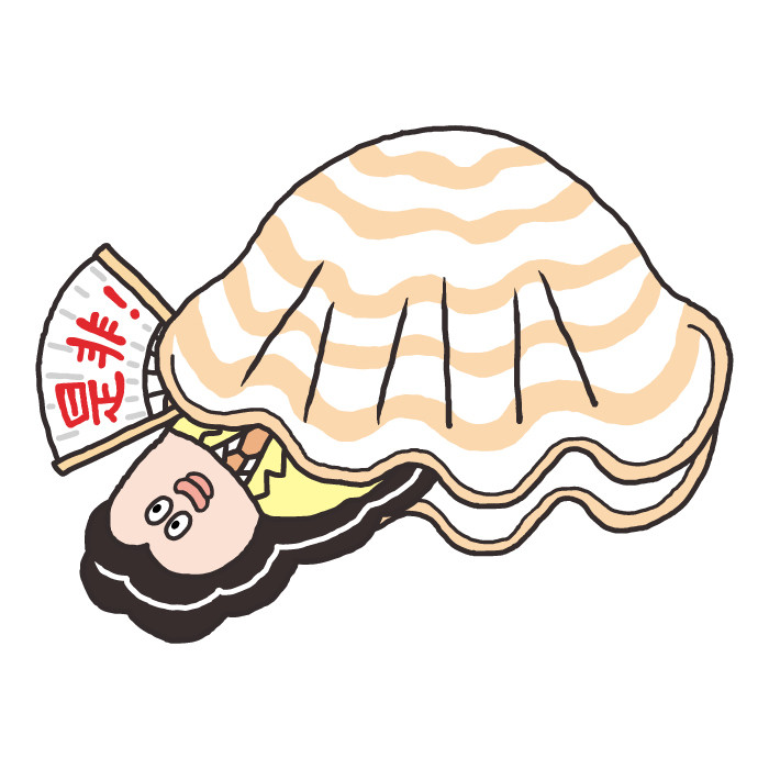 貝社員 会社をなめてるキャラクター パンダ先生 貝社員 会社をなめてるキャラクター パンダ先生
