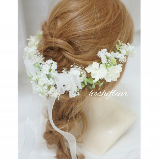 かすみ草ヘアパーツ Hoshifleur ホシフルール ウエディングブーケ専門通販 かすみ草ヘアパーツ Hoshifleur ホシフルール ウエディングブーケ専門通販