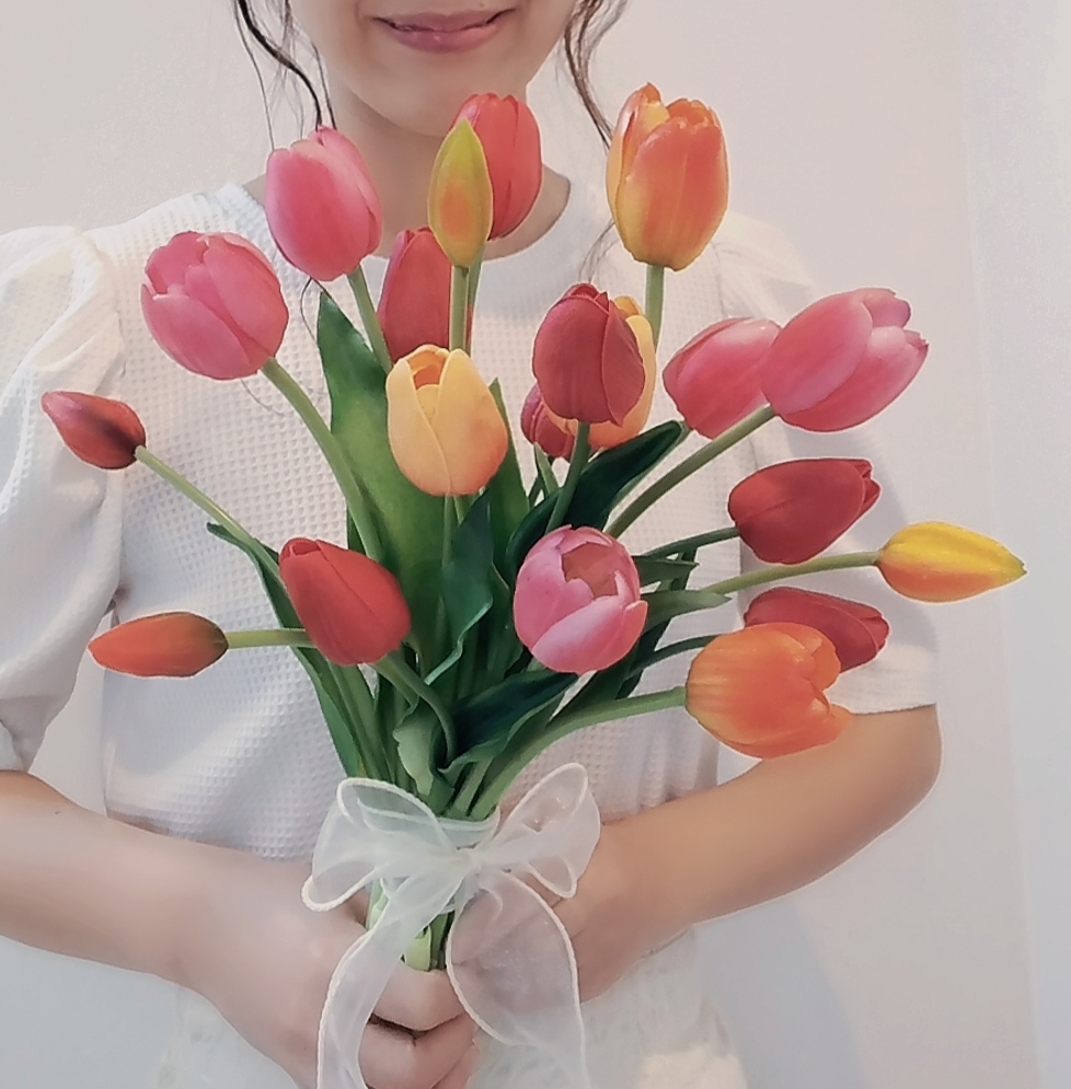 チューリップブーケ＋ブートニア | hoshifleur ホシフルール