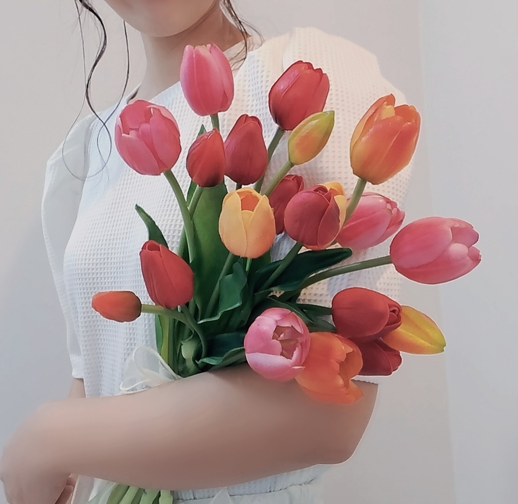 チューリップブーケ+ブートニア | hoshifleur ホシフルール チューリップブーケ+ブートニア | hoshifleur ホシフルール