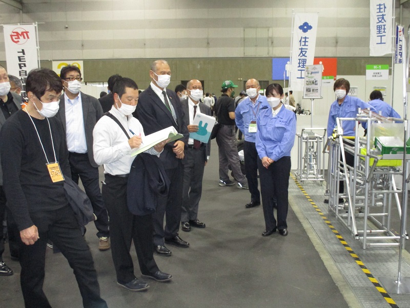 第27回からくり改善くふう展を視察 | 住友理工 社長ブログ