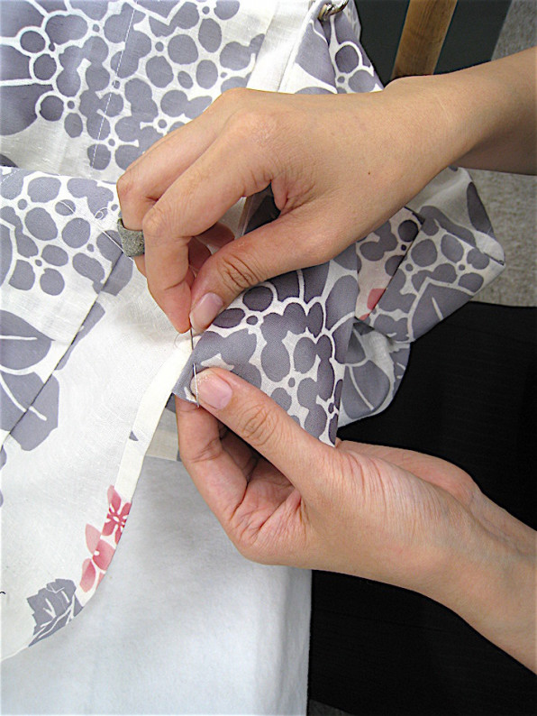 第７回マイ浴衣教室レビュー 趣味の和裁教室 By 東亜和裁