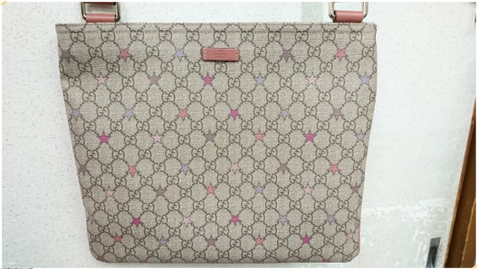 グッチ：クロスボディバッグ／GGスプリームスターズ／201446型  