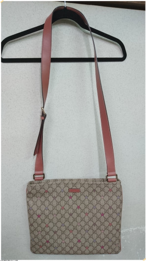 グッチ：クロスボディバッグ／GGスプリームスターズ／201446型  