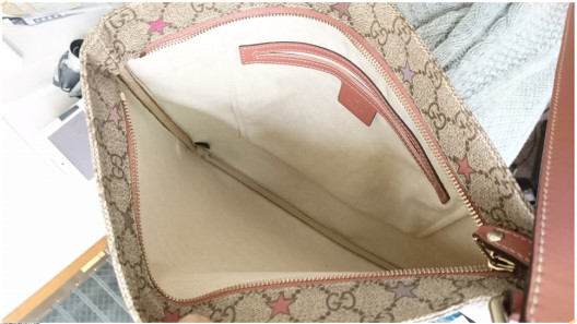 グッチ：クロスボディバッグ／GGスプリームスターズ／201446型  