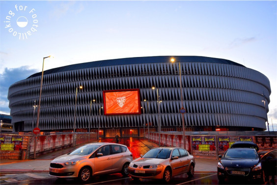 Estadio San Mames Home Stadium Of Athletic Club Bilbao Kazumakawauchi