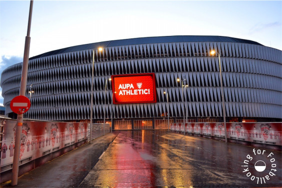 Estadio San Mames Home Stadium Of Athletic Club Bilbao Kazumakawauchi