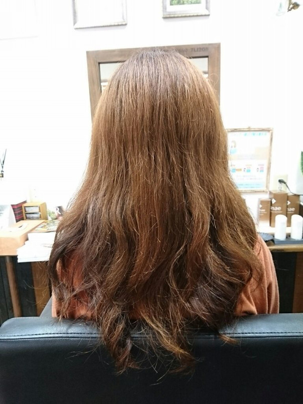 髪質改善とカラー 津山市髪質改善サロン Rico Hair