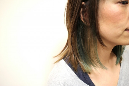 ナチュラルグラデーションとインナーカラー Satoshi Motosawa Decohair ナチュラルグラデーションとインナーカラー Satoshi Motosawa Decohair
