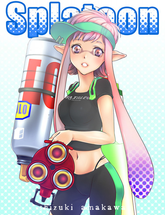 16年スプラトゥーン ハイドラントカスタム人速ガン積み 天川式ビュッフェ