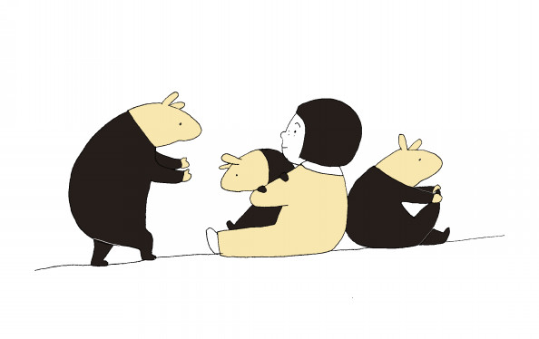 無題 イラスト しあわせ自慢 笑 シャンティーのイラストレーション通信rararashanty