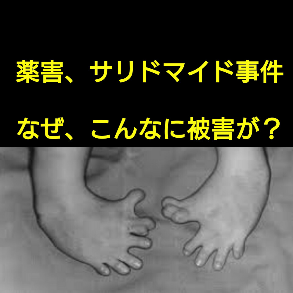 薬害 サリドマイド 新薬にもつながる危険な可能性 薬を使いたくない人が 子供や家族に薬を使わなくてすむ 選択力 を身に付ける ママ力アップブログ