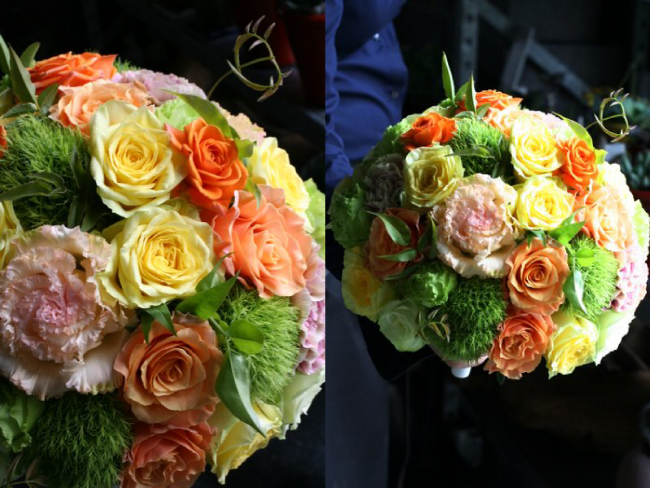 ビタミンブーケ 博物花屋マニエラのウェディングフラワー