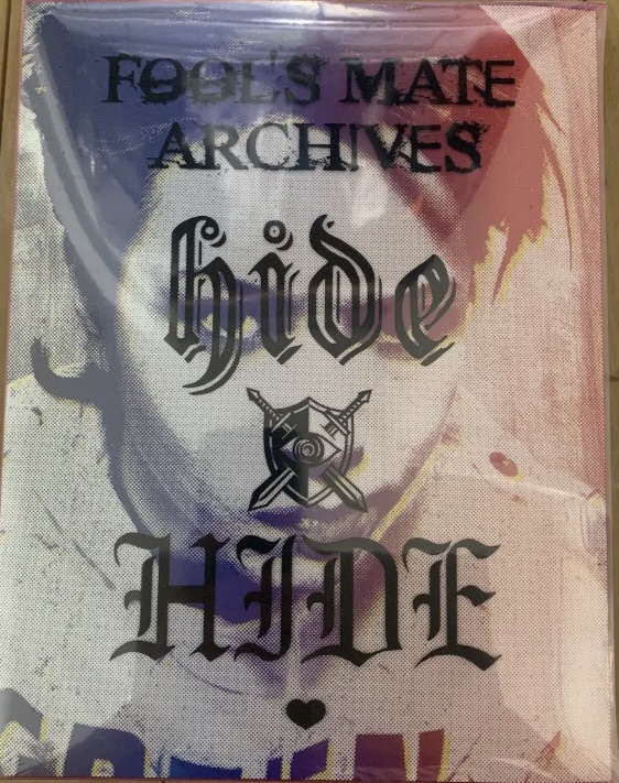 BOOK＋DVD〝FOOL'S MATE ARCHIVES hide x HIDE〟 | Welcome to my