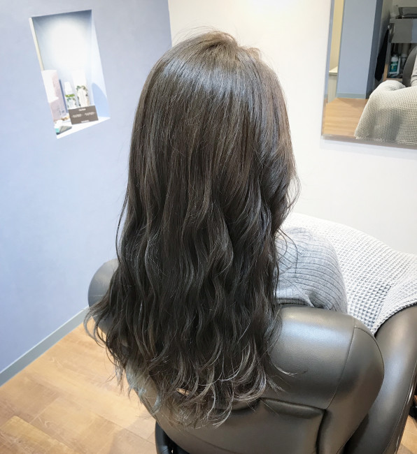 スモーキーグレイッシュカラー Salon De Amollir アモリール 岐阜県恵那市 スモーキーグレイッシュカラー Salon De Amollir アモリール 岐阜県恵那市