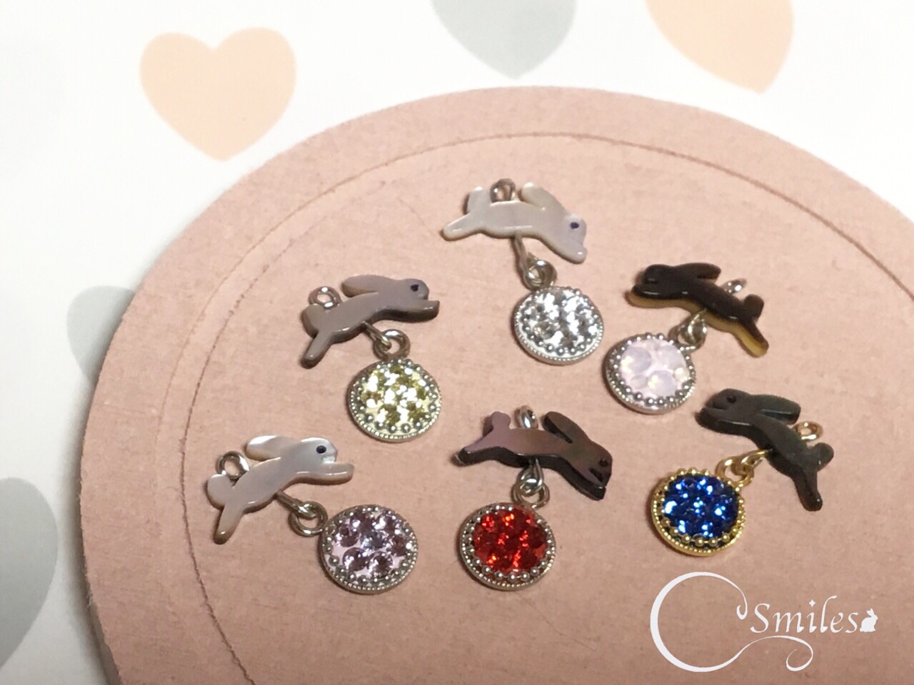 うさぎセレクトショップ森音 Happy♡Animalチャーム(うさぎ