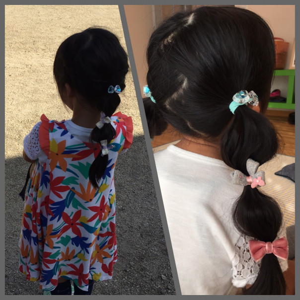 玉ねぎヘアアレンジがお気に入り Un Logement アンロジュモン 那須塩原市 美容室