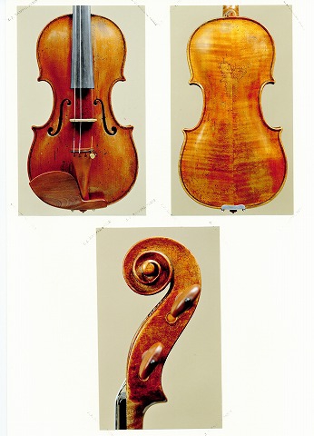 Old Italian violin by Lorenzo Carcassi, Firenze,1757 | オールド
