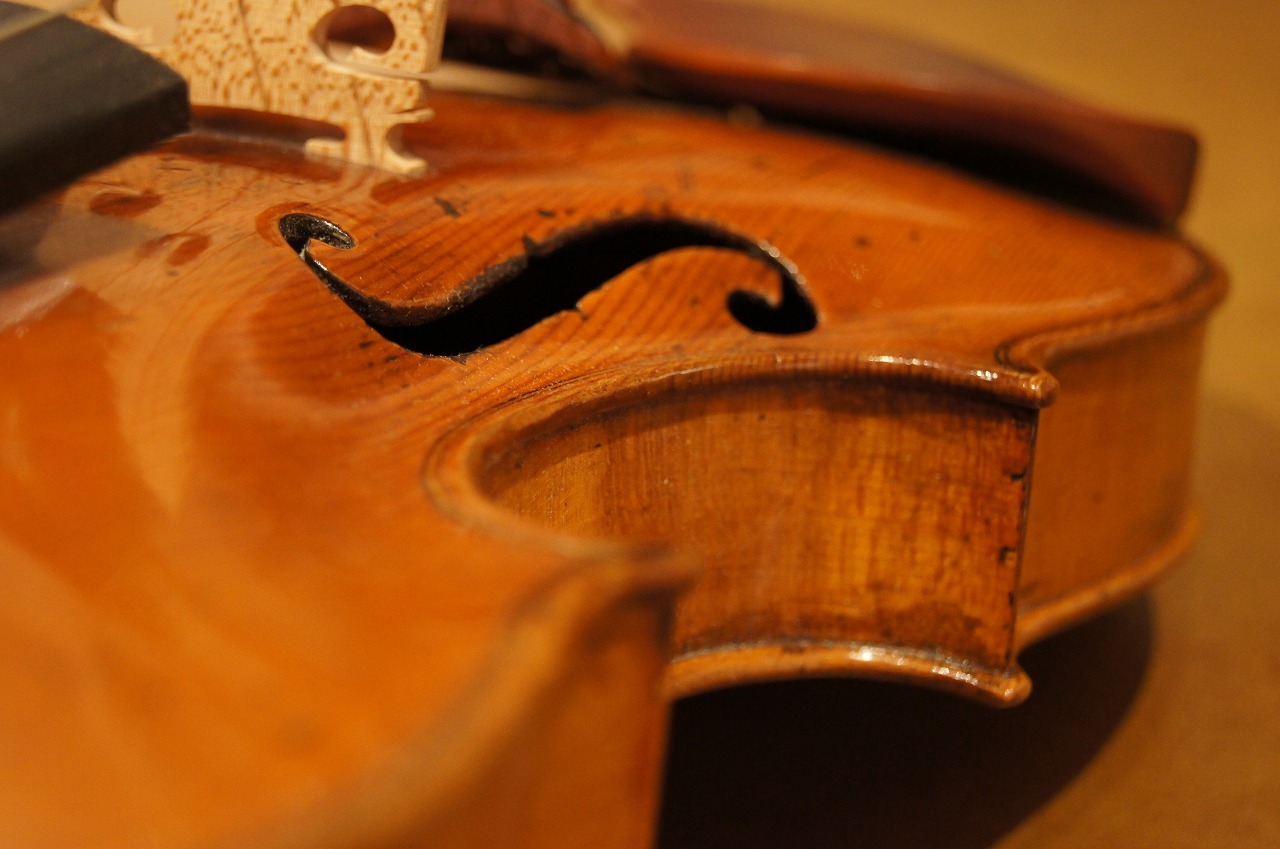 Old Italian violin by Lorenzo Carcassi, Firenze,1757 | オールド