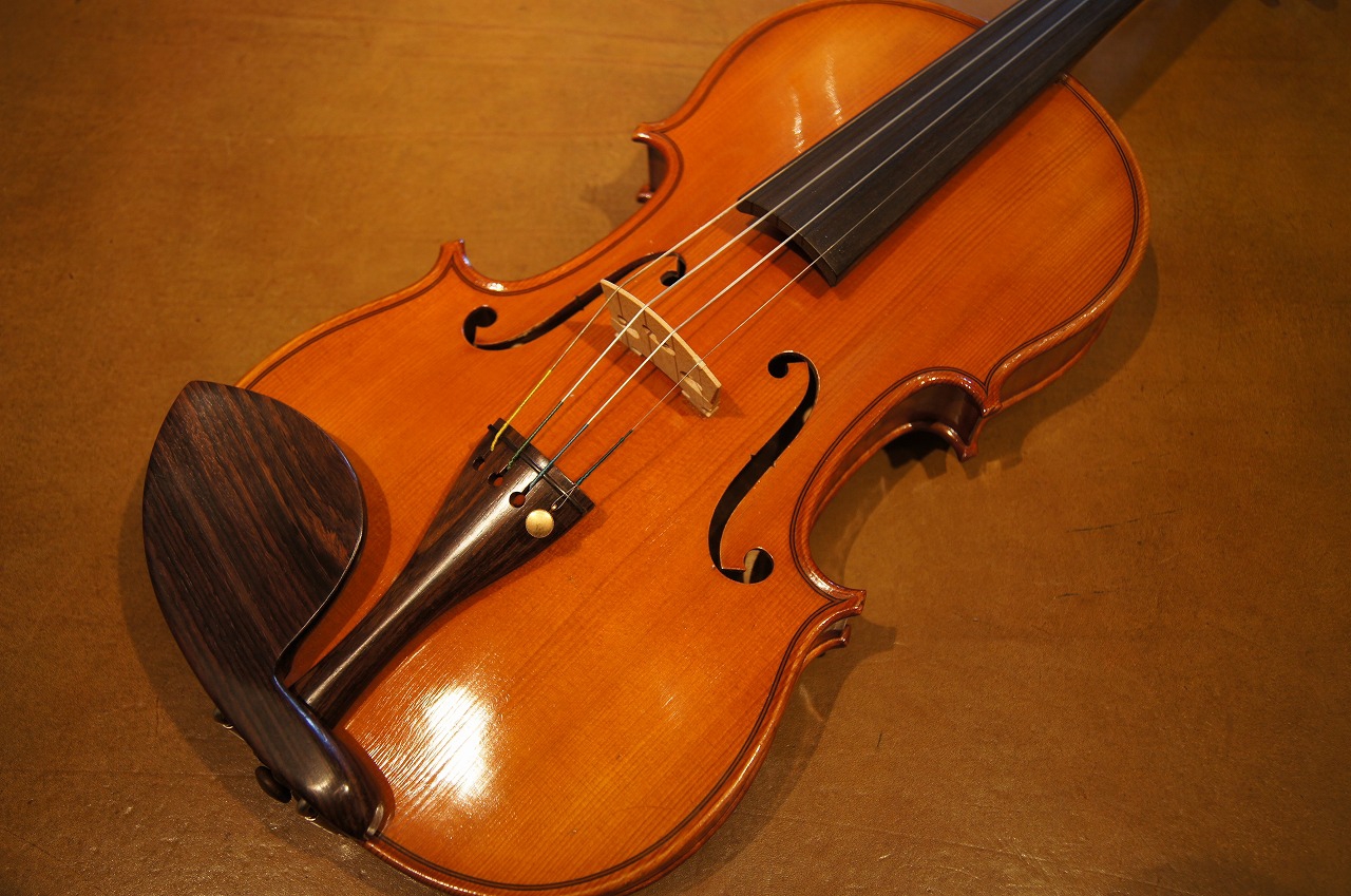 モダンヴァイオリン　(a modern french　violin) French violin by Jean-Francois Aldric, Paris, ca. 1830 - Alex