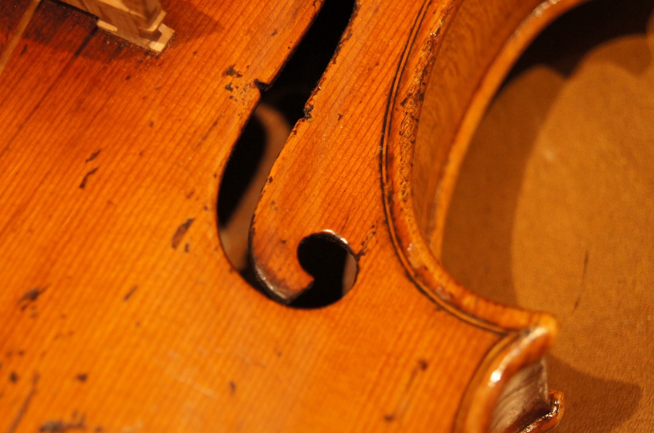 Old Italian violin by Lorenzo Carcassi, Firenze,1757 | オールド
