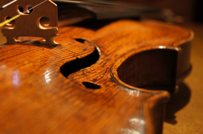 あなたにも分かる！オールドヴァイオリンの鑑定（ふくらみ編）画像解説