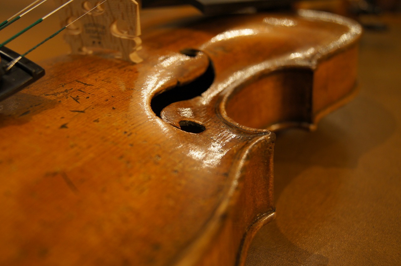 Old German violin by F.A.Glass