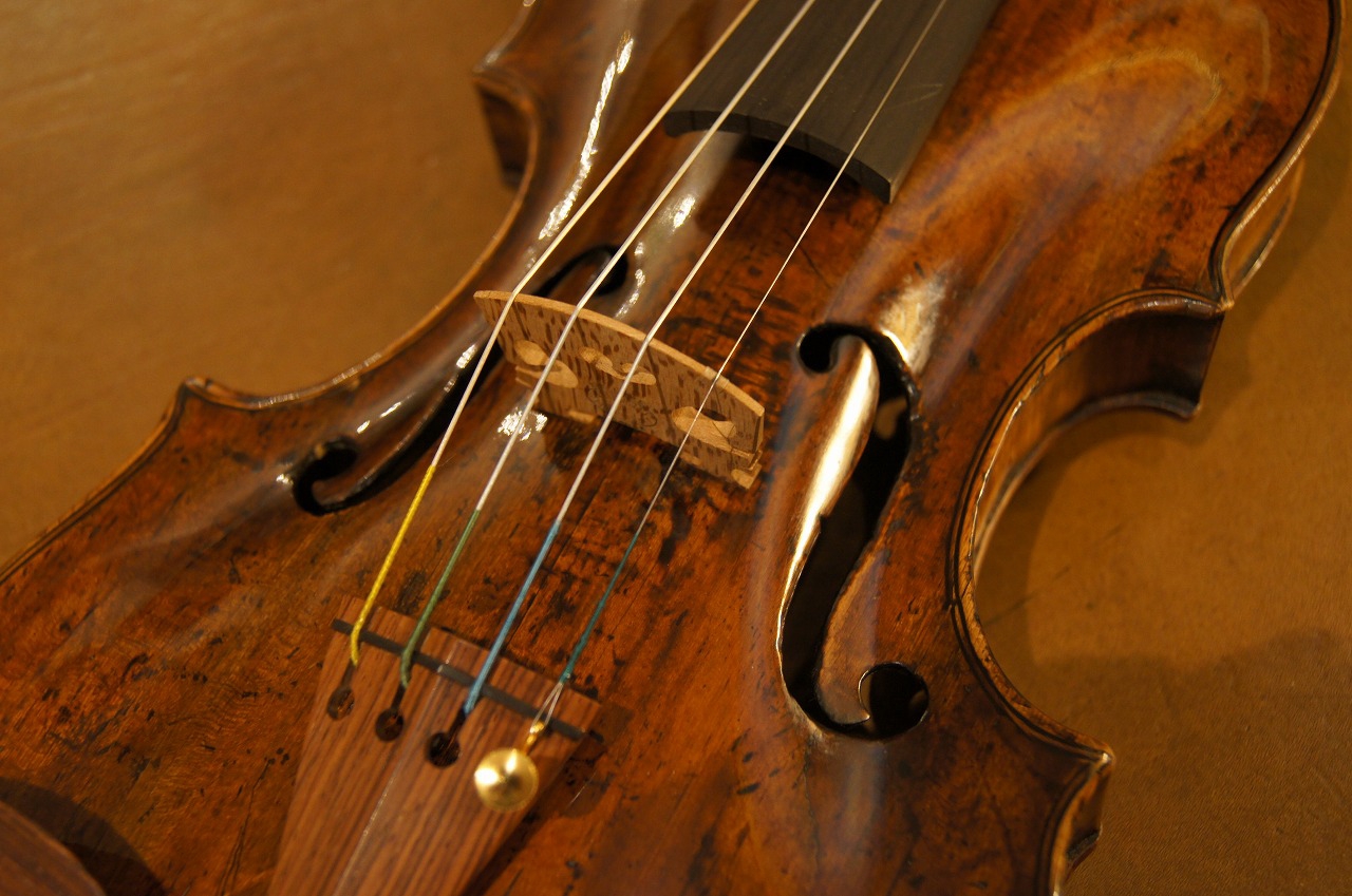 Old British violin by Richard Duke,London,ca.1770 | オールド