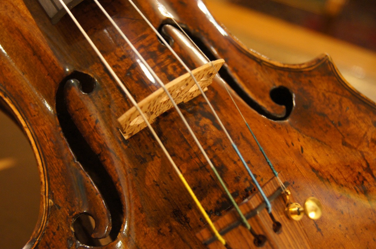 Old British violin by Richard Duke,London,ca.1770 | オールド