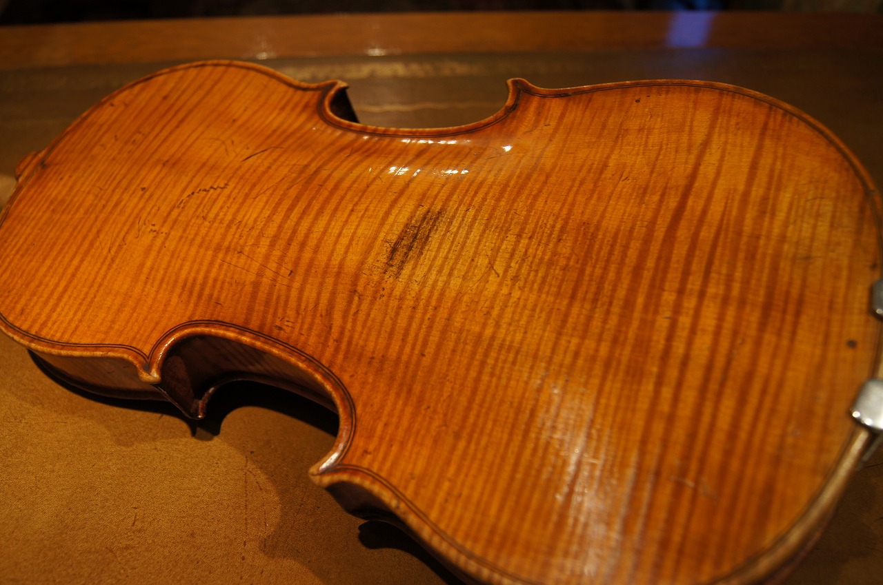 Old French violin J.B.Ceruti label,ca1850 | オールドヴァイオリン専門店