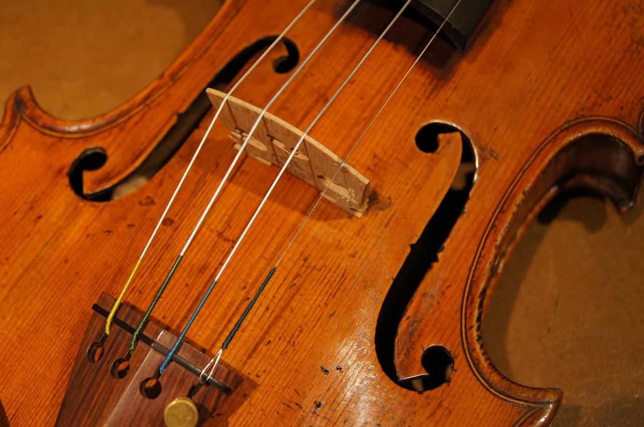 Old French violin J.B.Ceruti label,ca1850 | オールドヴァイオリン専門店