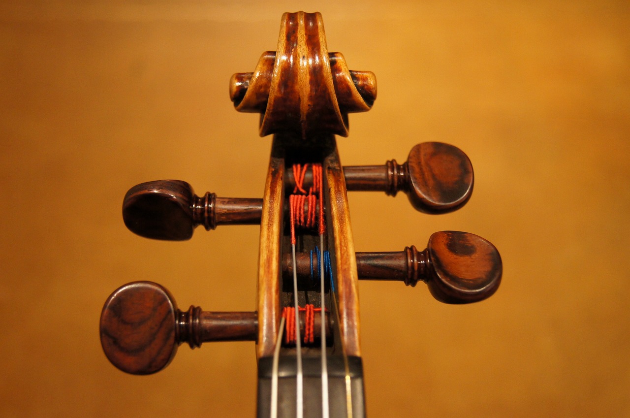 Old Italian violin by Michael Straub,Venezia,ca.1680 | オールド