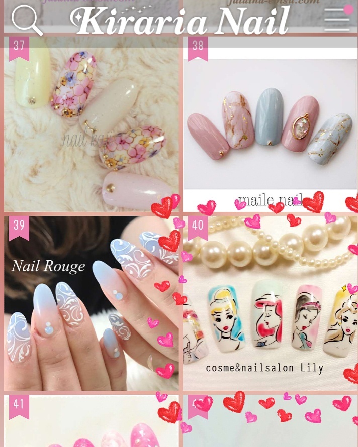 キラリアネイル ネイルデザインランキング入賞 Nails Lily ネイルズリリィ