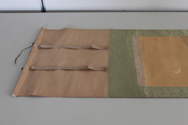 掛軸修理 紐の交換の事例 五番館 Gobankan