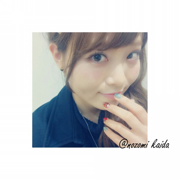 人気モデルさんシリーズ 海田希美 Xmasと冬素材 中目黒のネイリストです