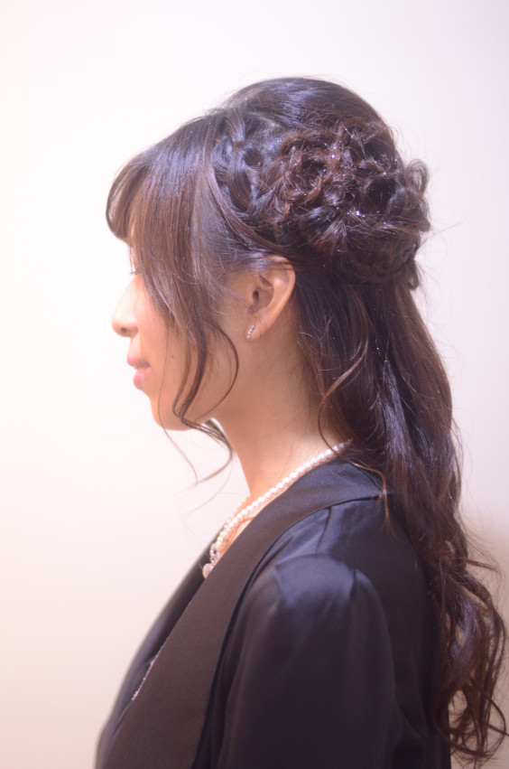 入学式の簡単なヘアアレンジ Laissez Hair Design