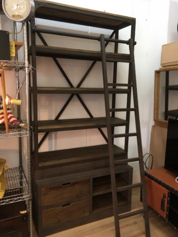 ハシゴ付きシェルフ Digヤママン Shop Blog ハシゴ付きシェルフ Digヤママン Shop Blog