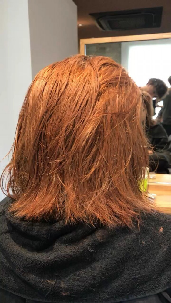 ベビーピンク インスタからご来店のお客様 ﾍｱｶﾗｰ職人takuyaのブログ