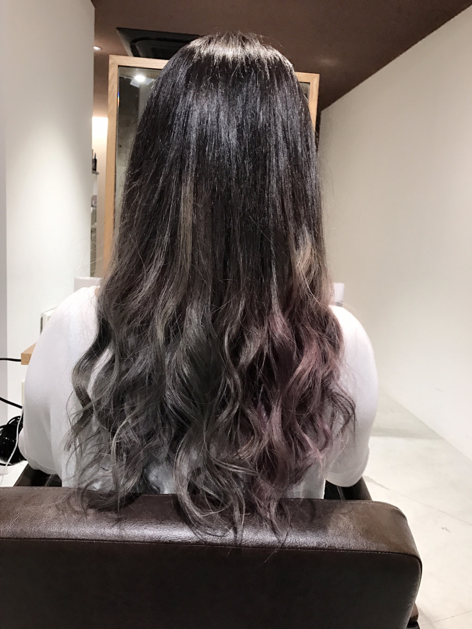 お上品なバイオレットアッシュカラー ﾍｱｶﾗｰ職人takuyaのブログ