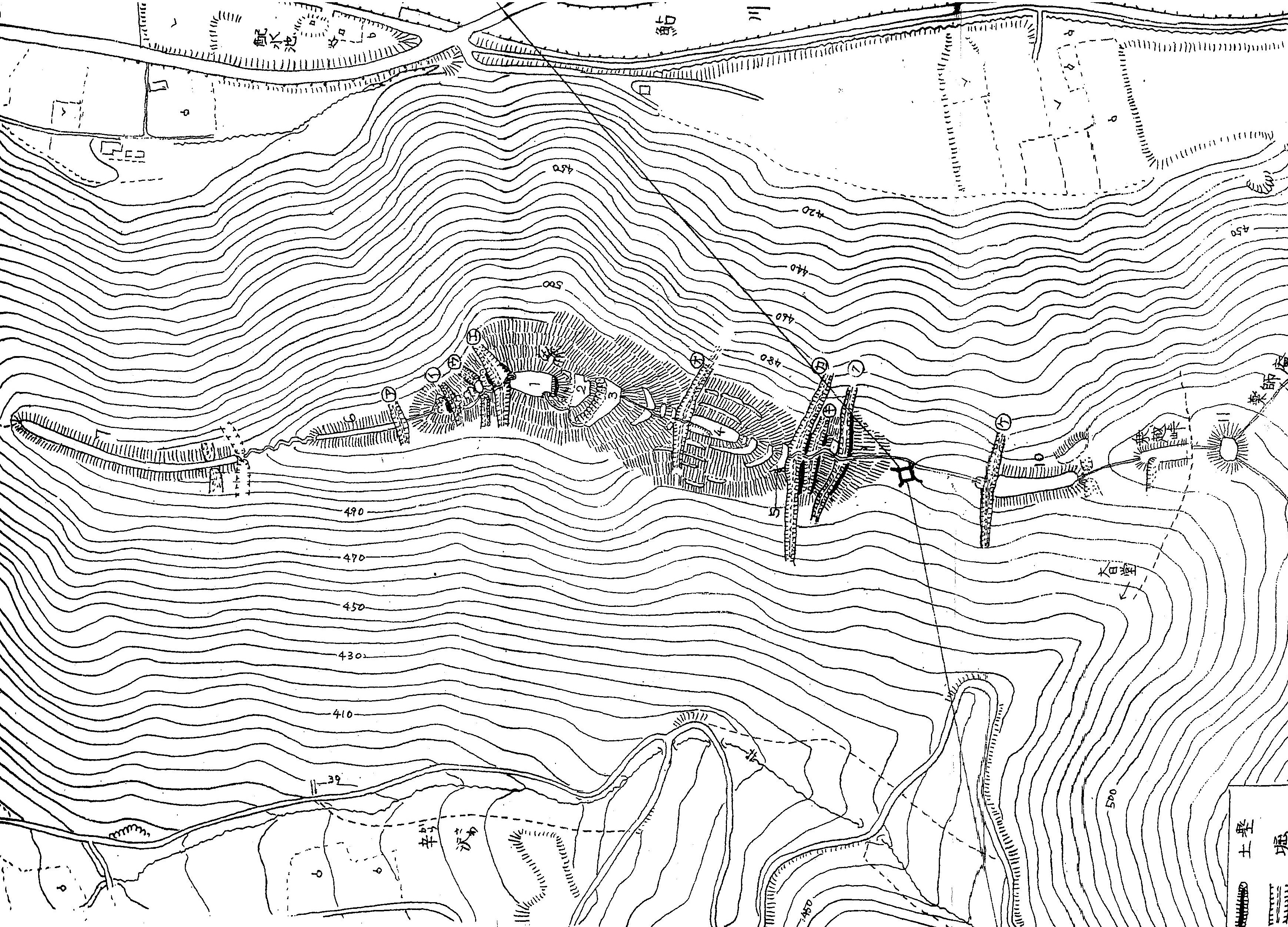 縄張図・断面図・鳥瞰図で見る 信濃の山城と館8 水内・高井