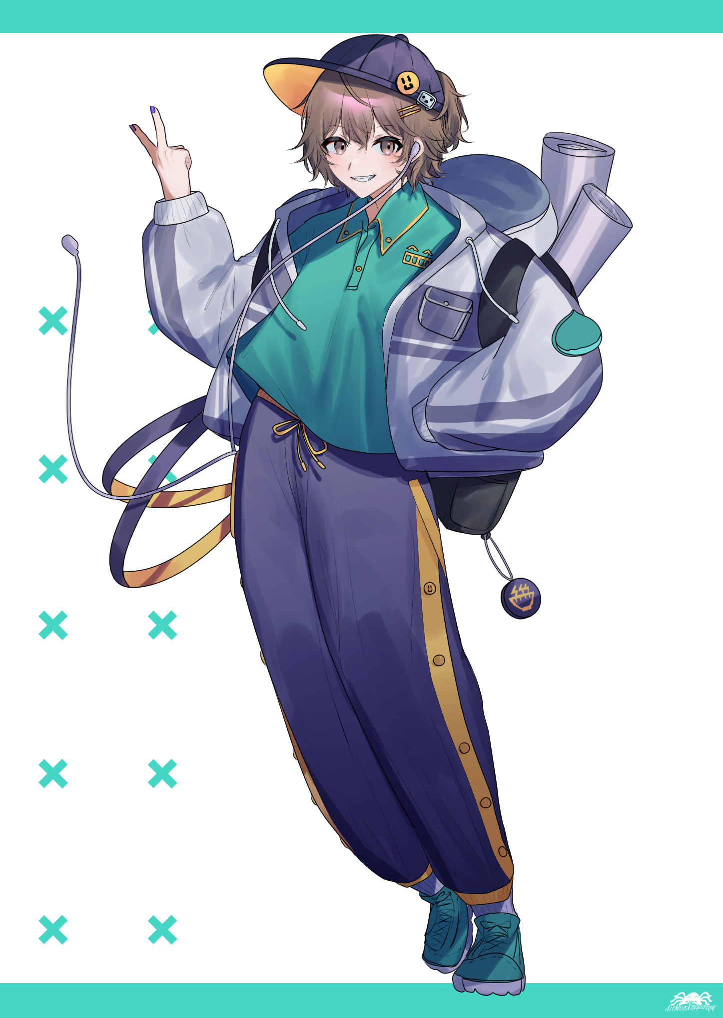 栗田まろん - キャラデザコンテスト | LitMus9_