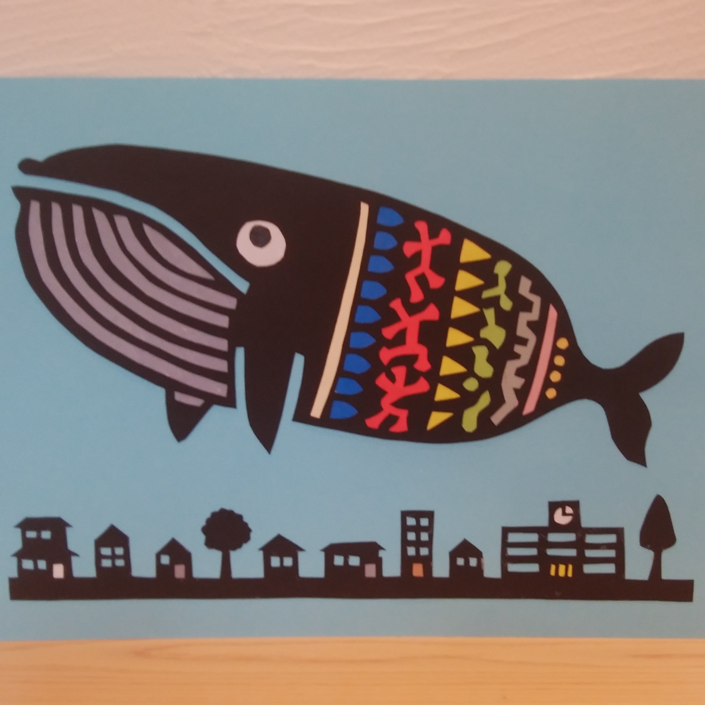 空飛ぶ鯨 | おうちカフェ さんちゃん