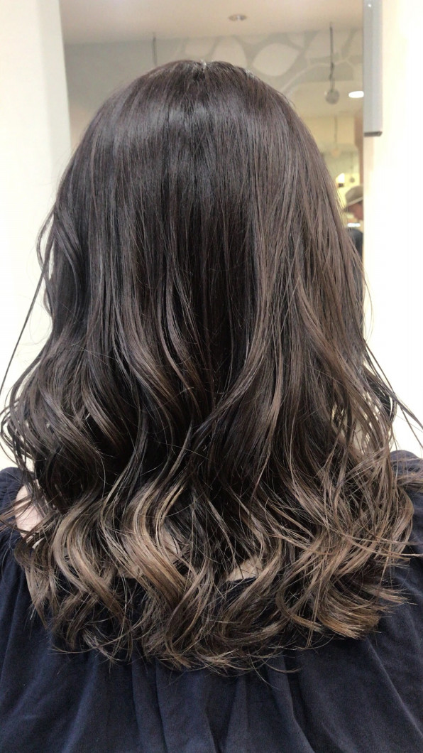 グラデーションバレヤージュでめちゃ可愛いカラー Index Hair S Blog