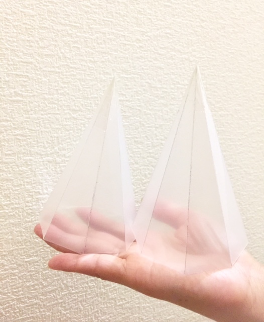 オルゴナイト】八角プレート型オルゴナイト（8cm） 八角すい型