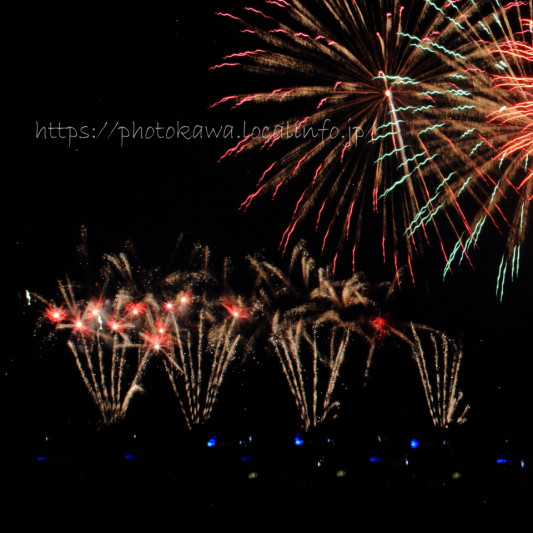 花火の撮り方の一例 お花が咲いてるように おしゃれ写真かわ School