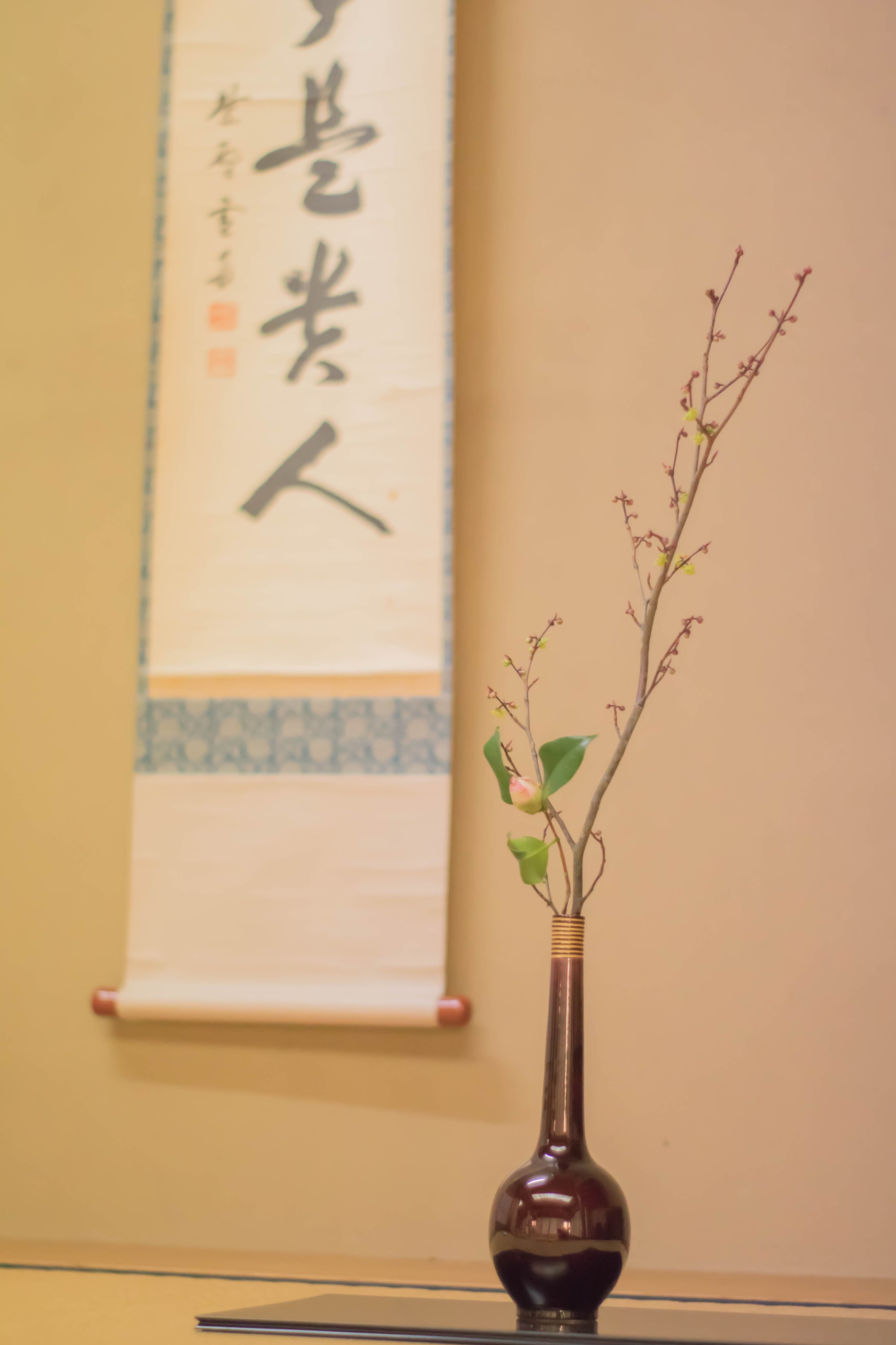 茶花（ちゃばな） | 三日月茶道教室