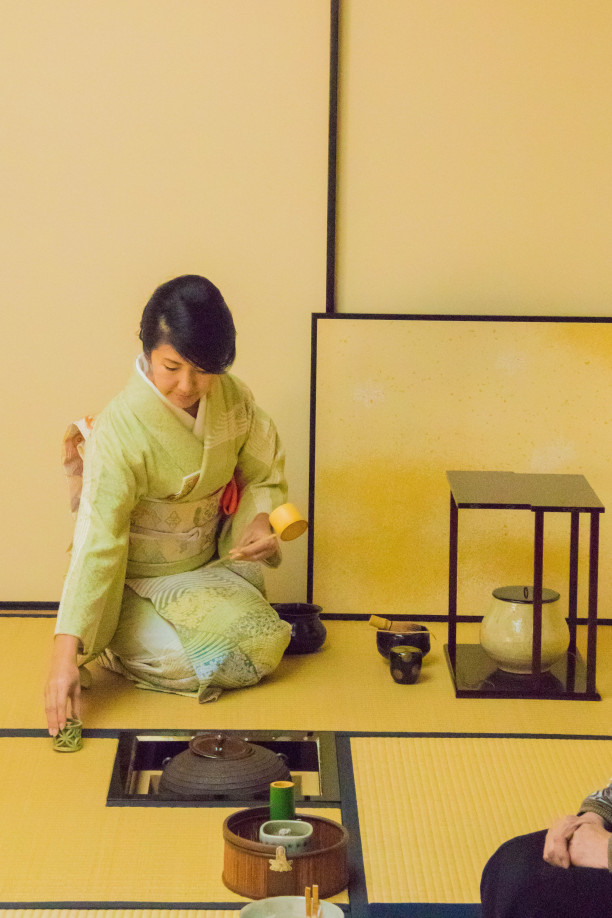 お点前 三日月茶道教室